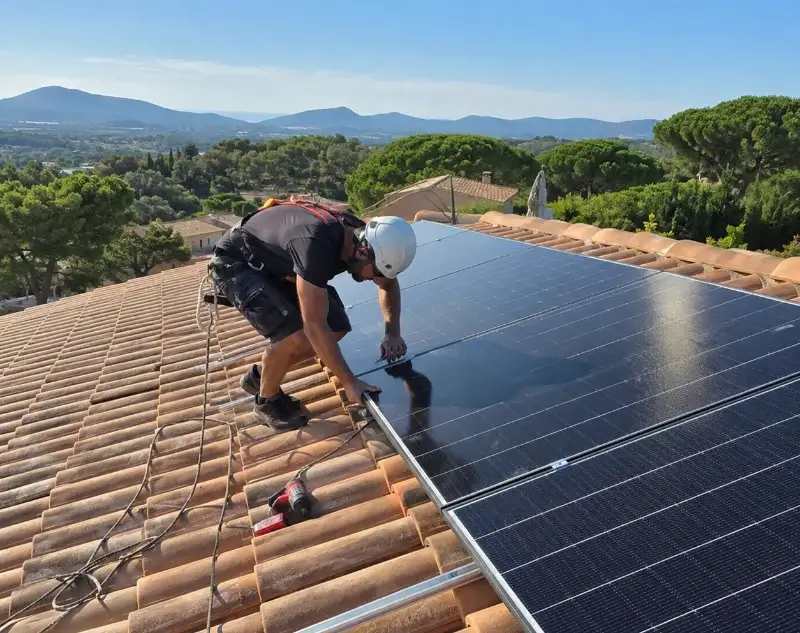 Installateur panneaux solaires Issé — pose photovoltaïque sur toiture